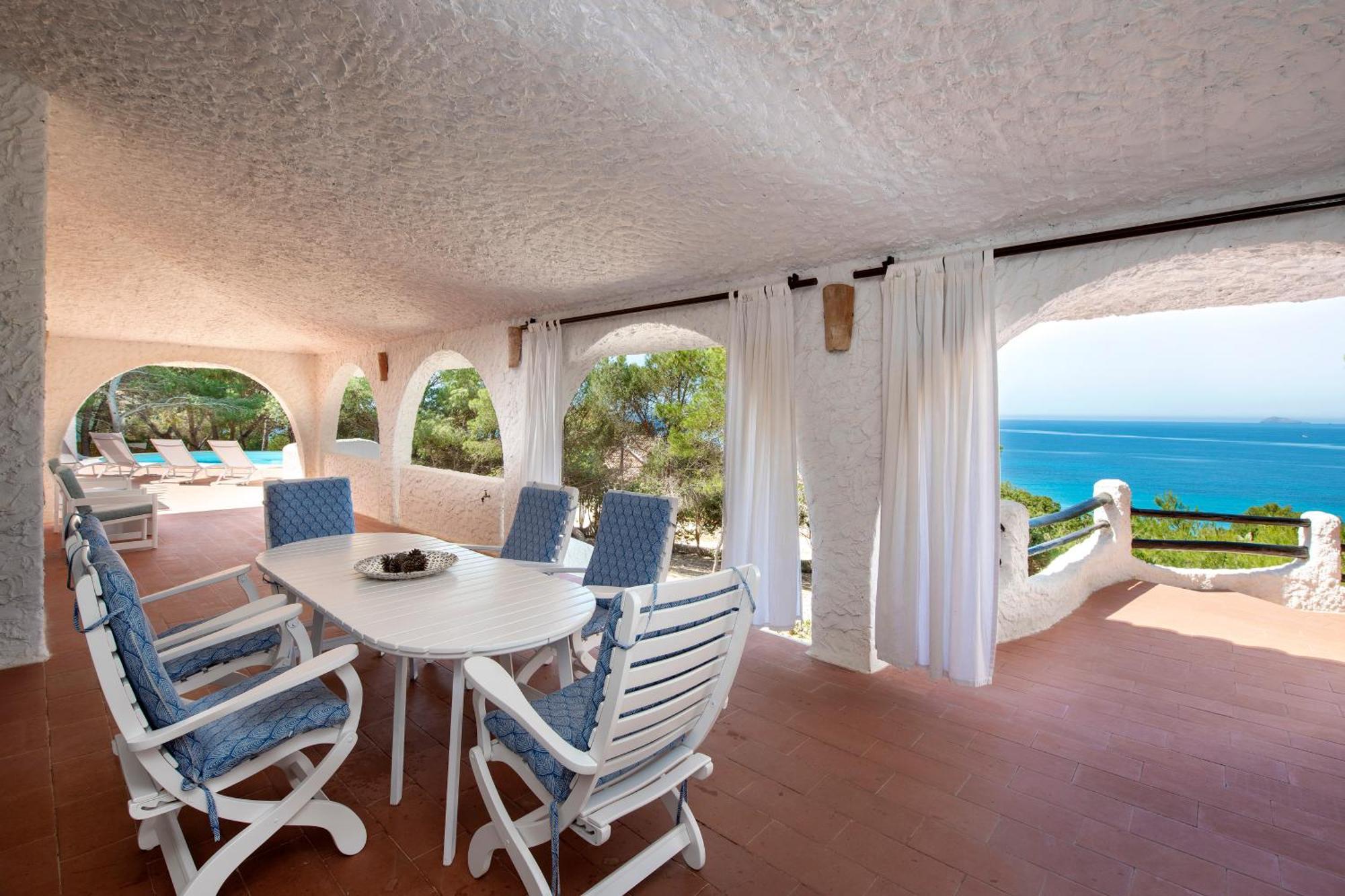 Villa Eliana Sul Mare Porto Pino Exteriör bild